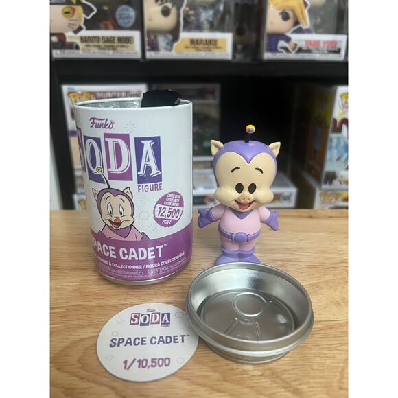 LIMITED EDITION Space Cadet Funko Soda Looney Tunes Porky Pig Duck Dodgers LE - Picture 1 of 2